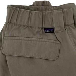 Patagonia Olive Track Pants with Back Flap Pocket